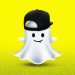A photo of Snapchat ghost wearing a black cap for how to get Snapstreaks back