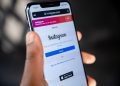 Instagram login page