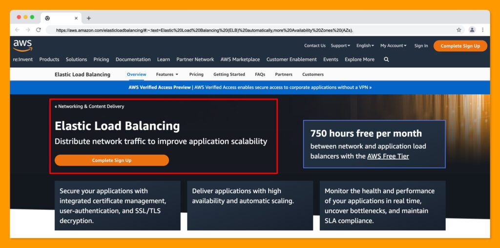 Load Balancer Amazon Elastic Load Balancer ELB AWS 2024