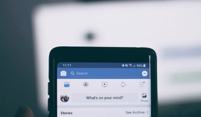 A photo of facebook page opened in an Android smartphone showing new Facebook page experience update