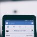 A photo of facebook page opened in an Android smartphone showing new Facebook page experience update