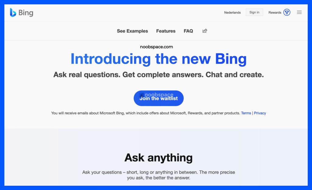 new bing first look 2023