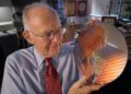 A photo of Gordon Moore at Intel who died at the age of 94