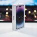 A photo of Apple's iPhone 14 Pro Box