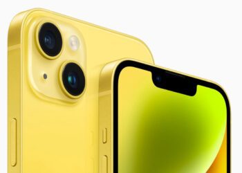 iPhone 14 in Yellow