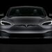 Tesla Model S in dark