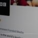 'Government Funded Media' label visible on BBC's Twitter account