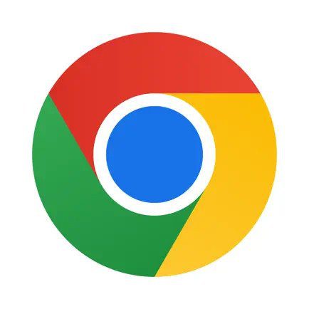 Chrome browser logo for iPhone