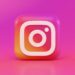 A 3d render of Instagram logo