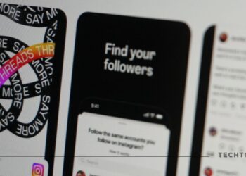 A photo of Instagram threads app screenshots from App Store