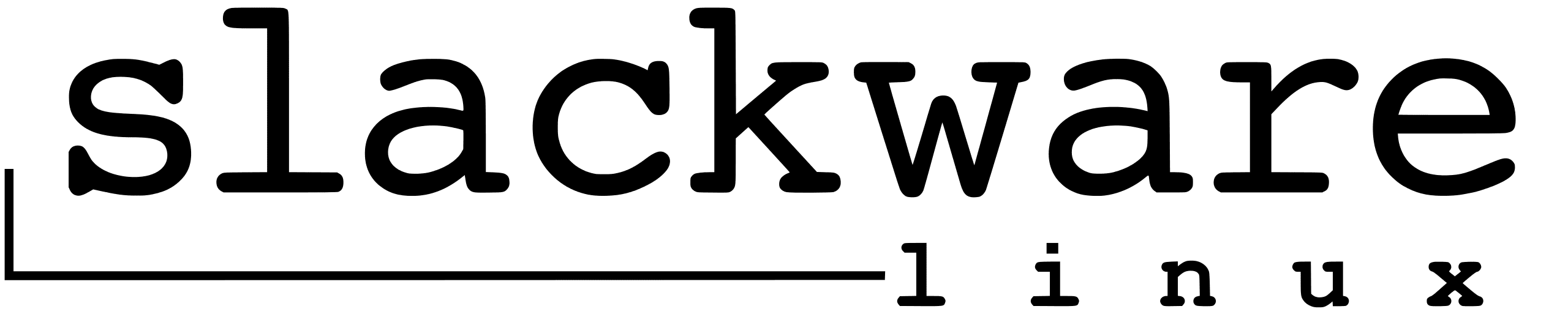 Slackware linux logo
