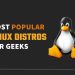 Most popular Linux distros in 2023
