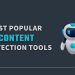 A featured image for the 'best AI-content detection tools ranked' article on TechTout