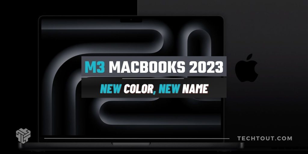 A featured image showing M3 MacBook Pro in Space Black color with text written over it