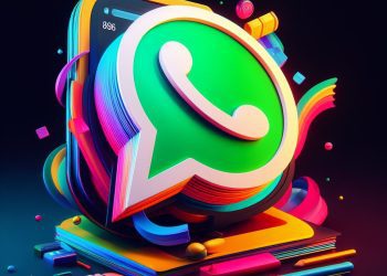 A 3d colorful WhatsApp logo